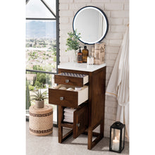 Load image into Gallery viewer, James Martin Athens 15 Cabinet w/ Drawers &amp; Door Mid Century Acacia