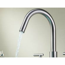 Load image into Gallery viewer, Roman 8 in. Widespread 2-Handle Bathroom Faucet in Brushed Nickel- Anzzi