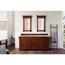 Load image into Gallery viewer, James Martin Brookfield 72&quot; Warm Cherry Double Vanity