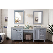 Load image into Gallery viewer, James Martin Copper Cove Encore 86&quot; Silver Gray Double Vanity Set