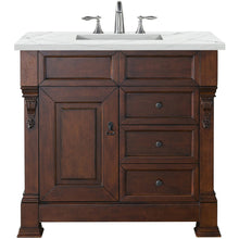 Load image into Gallery viewer, James Martin Brookfield 36&quot; Warm Cherry Single Vanity- James Martin