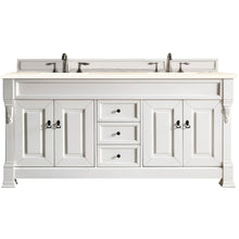 Load image into Gallery viewer, James Martin Brookfield 72&quot; Bright White Double Vanity- James Martin
