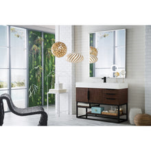 Load image into Gallery viewer, James Martin Columbia 48&quot; Coffee Oak - Matte Black Single Vanity