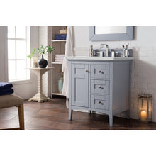 Load image into Gallery viewer, James Martin Palisades 30&quot; Silver Gray Single Vanity