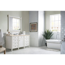 Load image into Gallery viewer, James Martin Brittany 60&quot;  Bright White Single Vanity