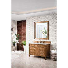 Load image into Gallery viewer, James Martin Brittany 48&quot;Saddle Brown Single Vanity