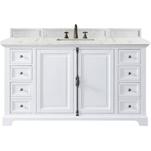 Load image into Gallery viewer, James Martin Providence 60&quot; Bright White Single Vanity- James Martin