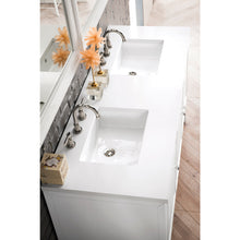 Load image into Gallery viewer, James Martin Athens 60&quot; Glossy White Double Vanity