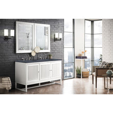 Load image into Gallery viewer, James Martin Athens 60&quot; Glossy White Double Vanity