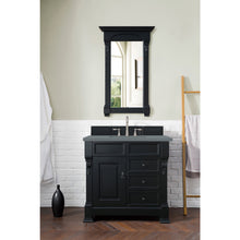 Load image into Gallery viewer, James Martin Brookfield 36&quot; Antique Black Single Vanity