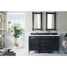 Load image into Gallery viewer, James Martin Brittany 60&quot;  Black Onyx Double Vanity