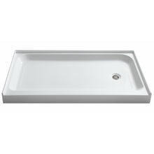 Load image into Gallery viewer, Tier 32 x 60  in. Right Drain Single Threshold Shower Base in White- Anzzi
