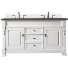 Load image into Gallery viewer, James Martin Brookfield 60&quot; Bright White Double Vanity- James Martin