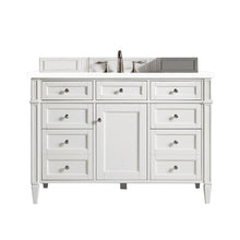 Load image into Gallery viewer, James Martin Brittany 48&quot;Bright White Single Vanity- James Martin