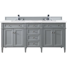 Load image into Gallery viewer, James Martin Brittany 72&quot;  Urban Gray Double Vanity- James Martin