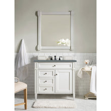 Load image into Gallery viewer, James Martin Brittany 36&quot;Bright White Single Vanity