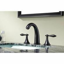 Load image into Gallery viewer, Queen 8 in. Widespread 2-Handle Bathroom Faucet in Oil Rubbed Bronze- Anzzi