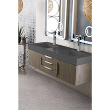Load image into Gallery viewer, James Martin Mercer Island 59&quot; Ash Gray Double Vanity