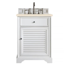 Load image into Gallery viewer, James Martin Savannah 26&quot; Bright White Single Vanity- James Martin