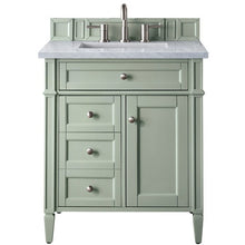 Load image into Gallery viewer, James Martin Brittany 30&quot;Sage Green Single Vanity- James Martin