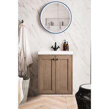 Load image into Gallery viewer, James Martin Chianti 24&quot; Whitewashed Walnut Single Vanity