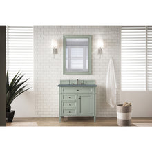 Load image into Gallery viewer, James Martin Brittany 36&quot;Sage Green Single Vanity