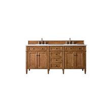 Load image into Gallery viewer, James Martin Brittany 72&quot;  Saddle Brown Double Vanity